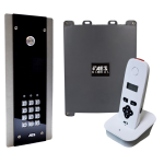AES 603-FBK DECT 1 Call Button Wireless Intercom Kit with Keypad